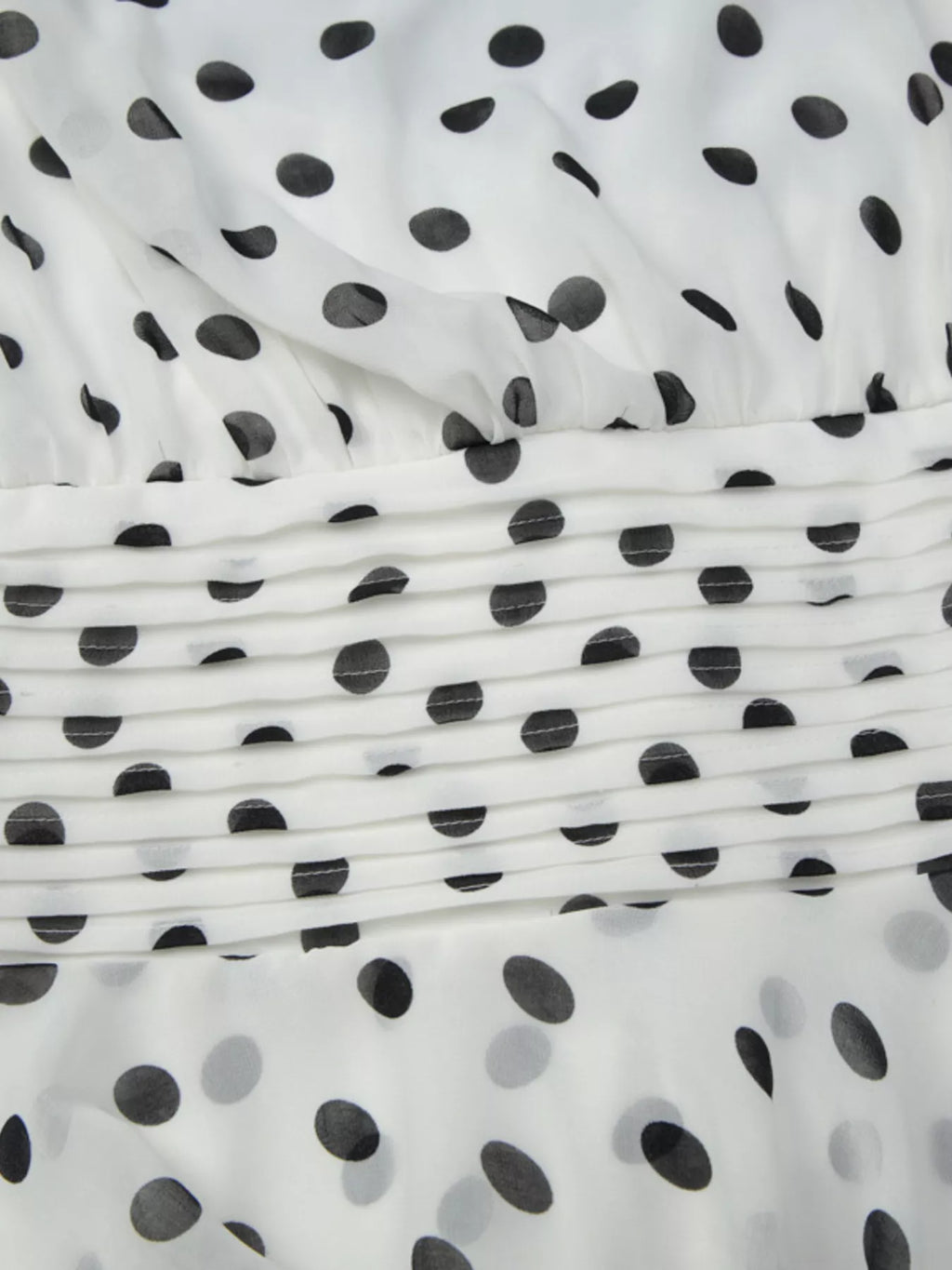 Polka Dot Halter Neck Ruffle Dress