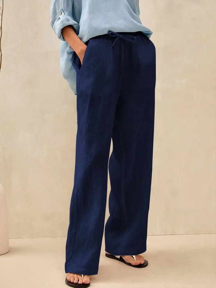 100% Linen Classic Pants LYON