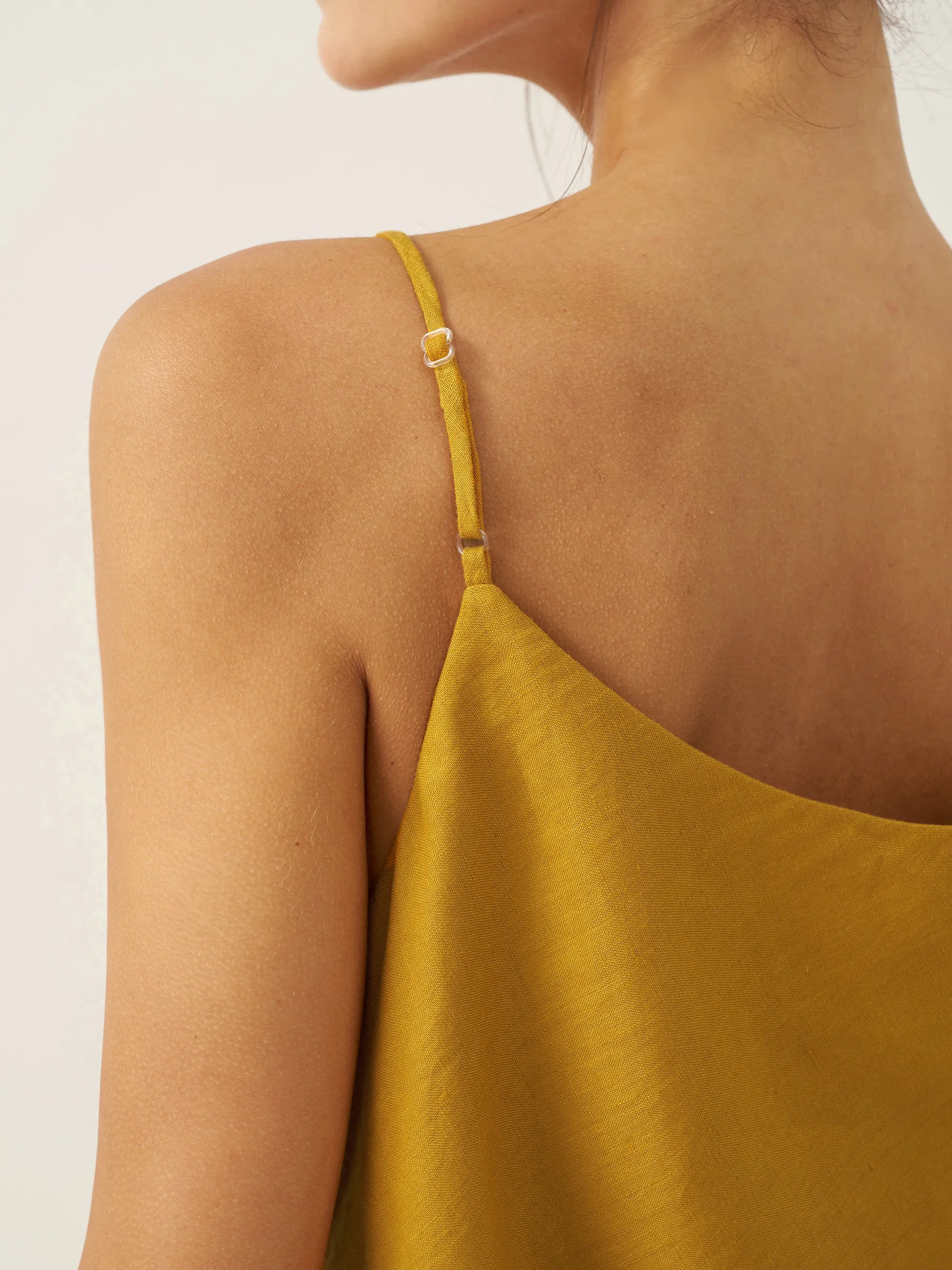 100% Linen Beaded Hem Camisole Bree
