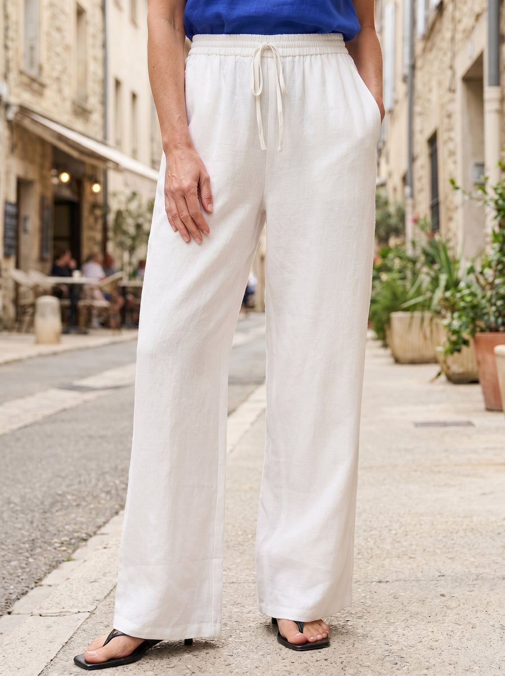 100% Linen Classic Pants LYON