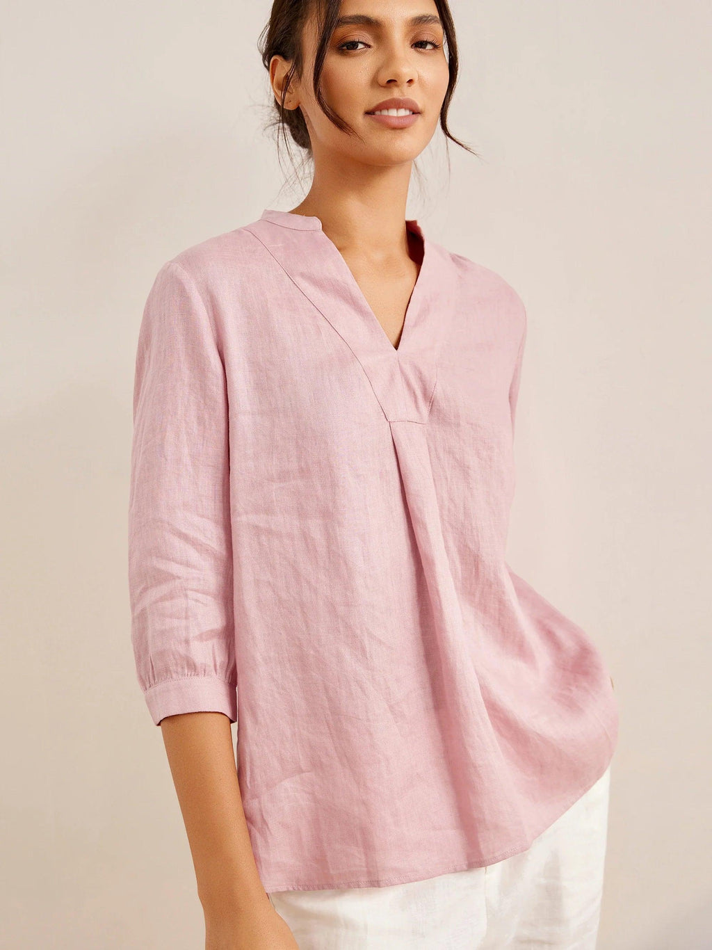 100% Linen Dress Shirt JOANNA