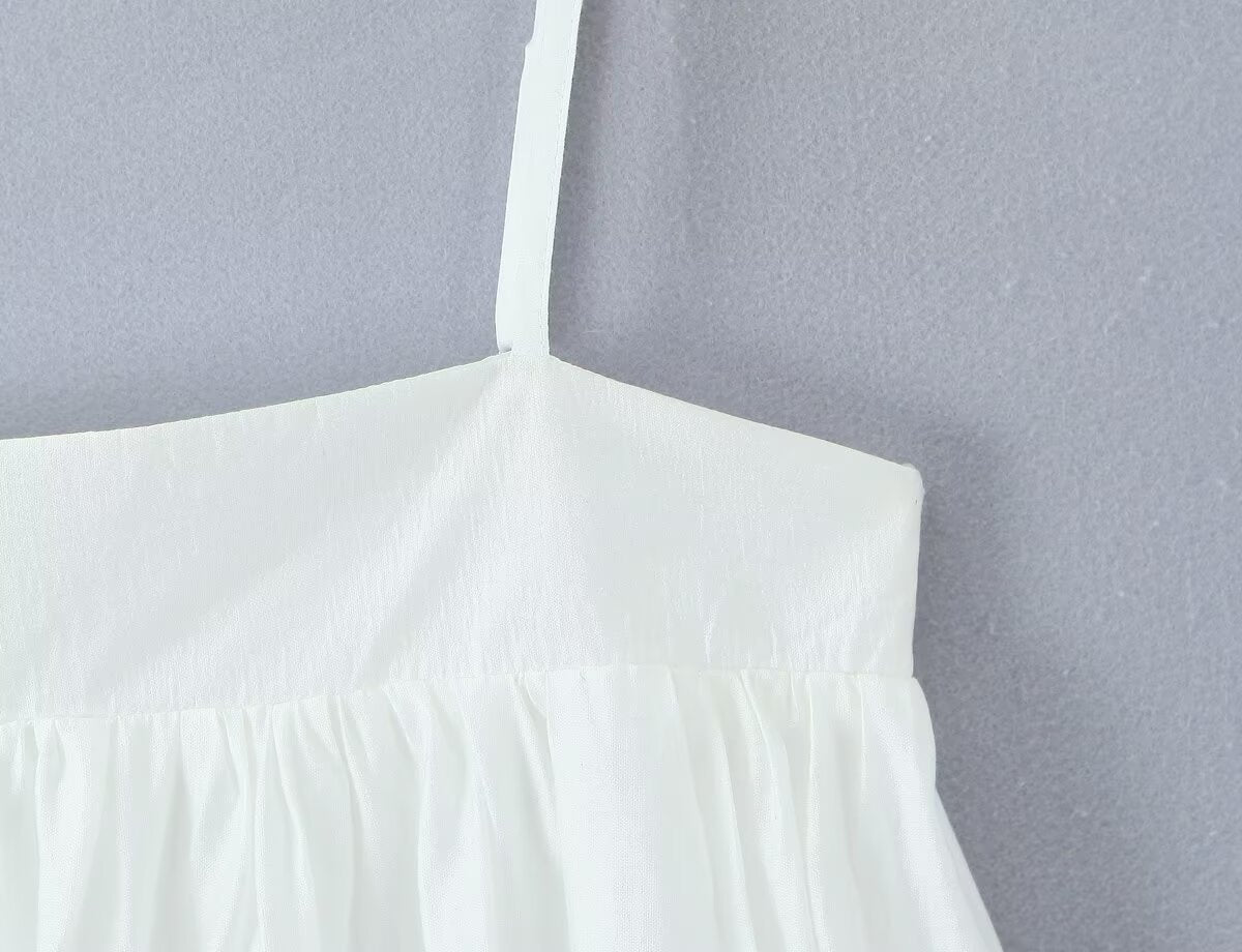 Sexy Backless Bud Sling Women Spring Slim Minority All Match Top