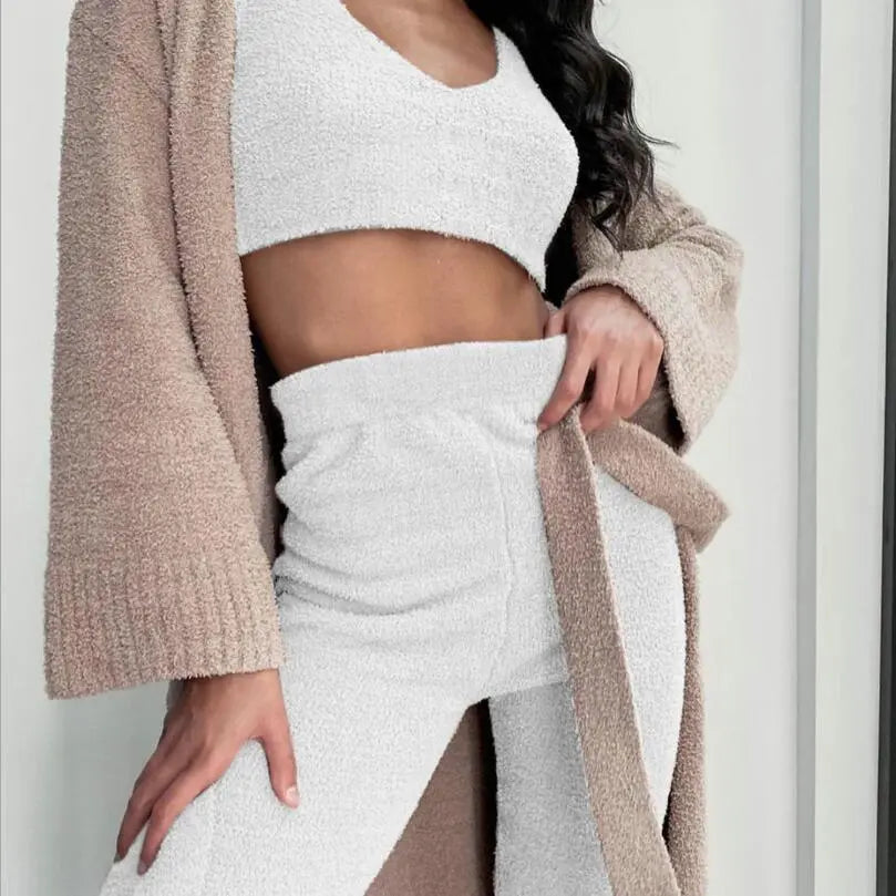 Women's 3-Piece Set – Soft Lounge Suit