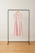 100% Linen Natural Summer V-Neck Dress ALEXA