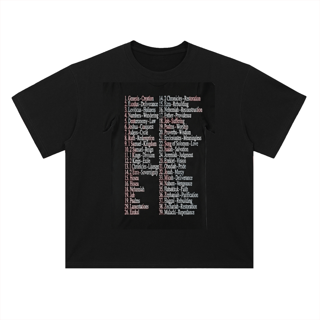 Heavyweight Drop Shoulder Cotton T-Shirt