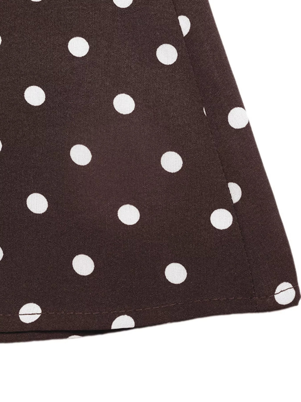 Polka Dot Sleeveless Maxi Dress