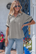 Riley Short Puff Sleeve Blouse