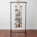 Printed Surplice Sleeveless Dress