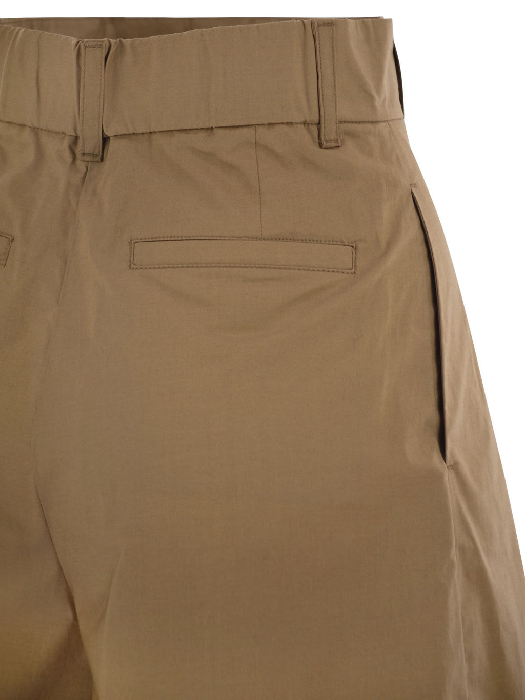 Herno Women Stretch Cotton Bermuda Shorts