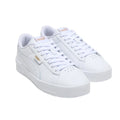 Puma Womens Size 9 White Leather Lace Up Athletic Court Sneaker Shoes w Box