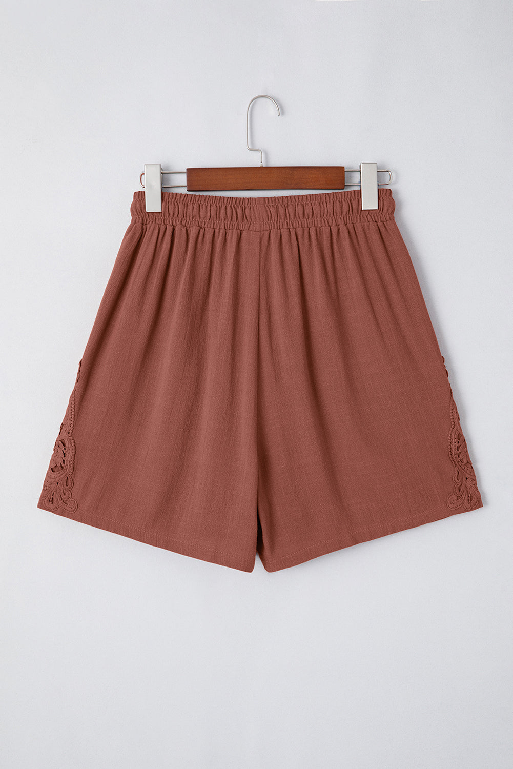 Kaia Waist Loose Linen Shorts