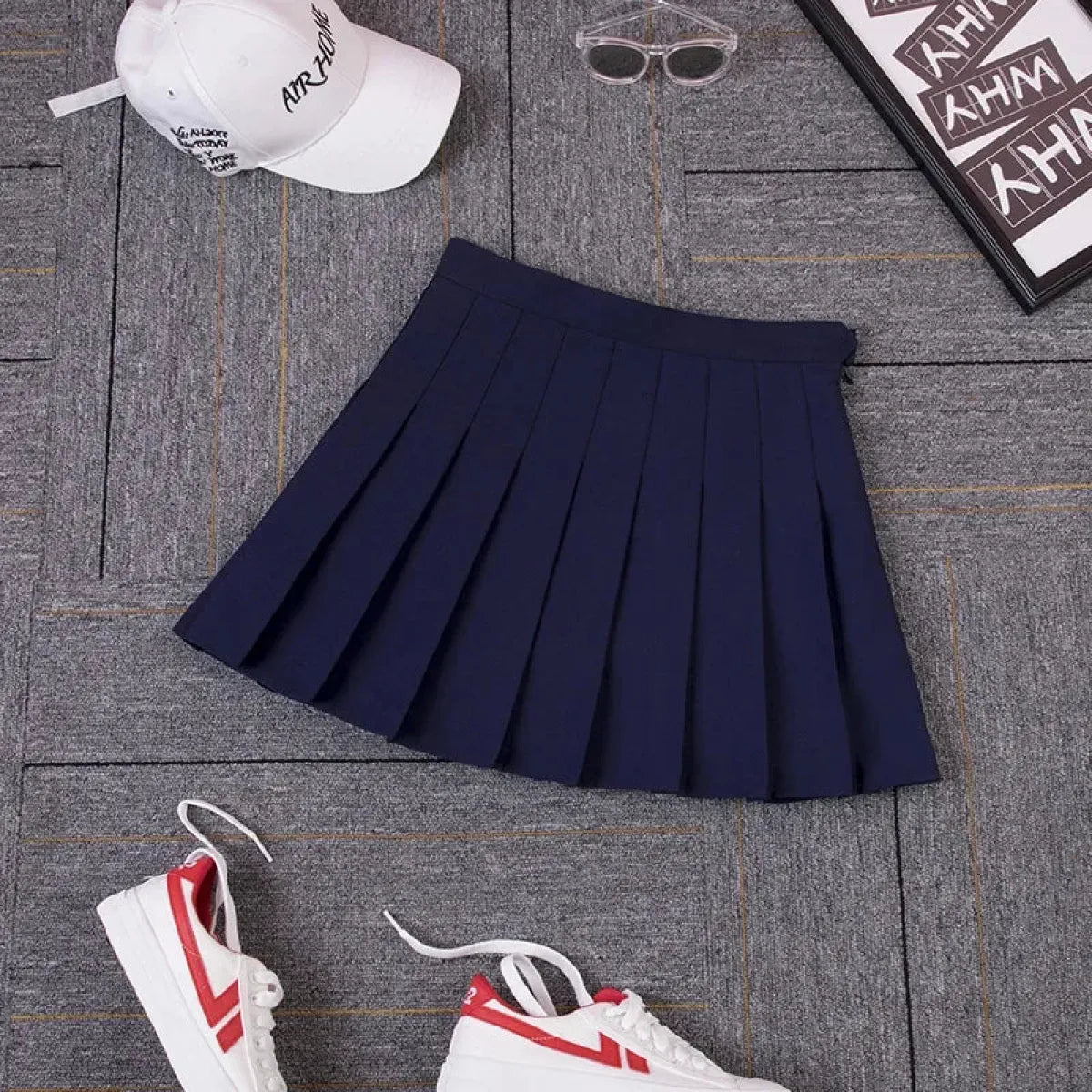 Women's Preppy mini skirt