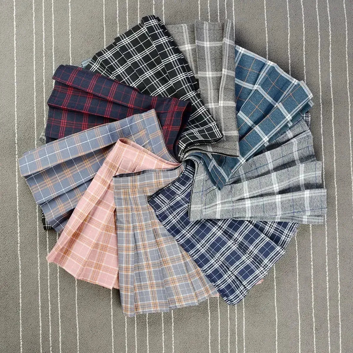 Women's Preppy mini skirt