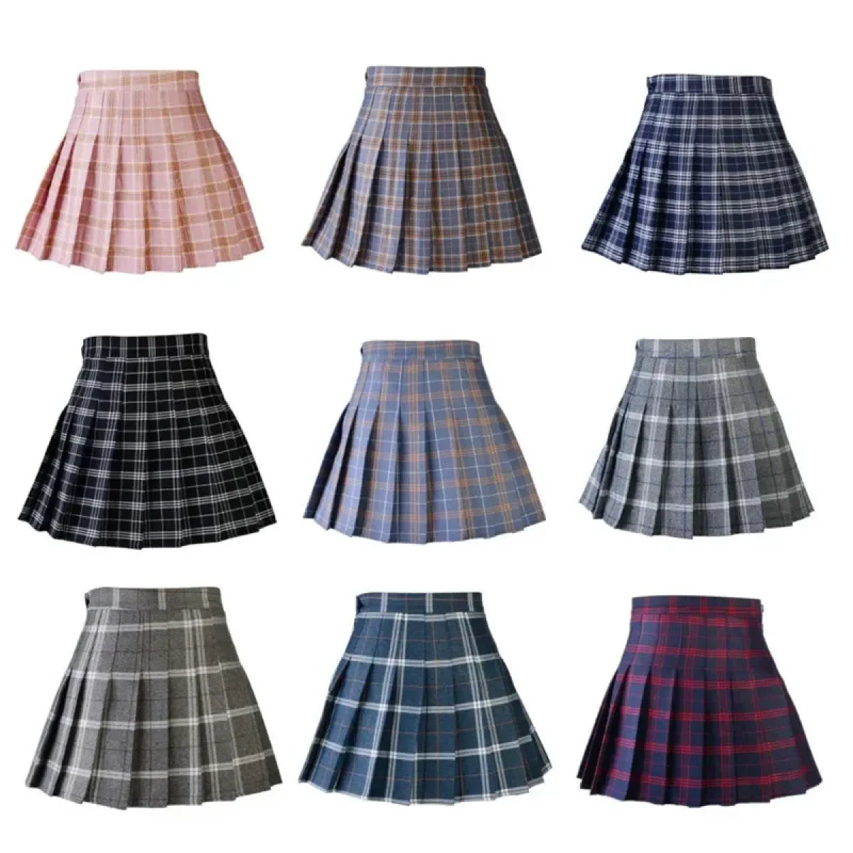Women's Preppy mini skirt