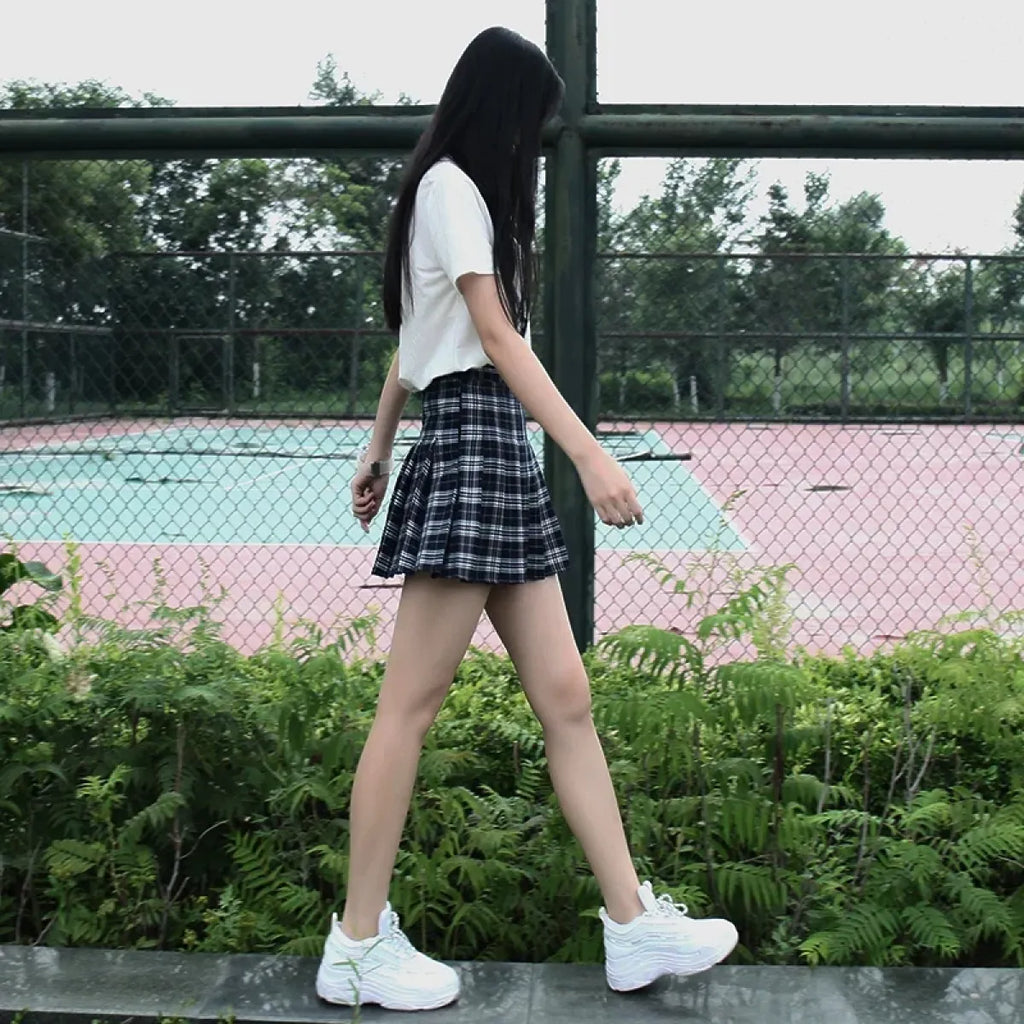 Women's Preppy mini skirt