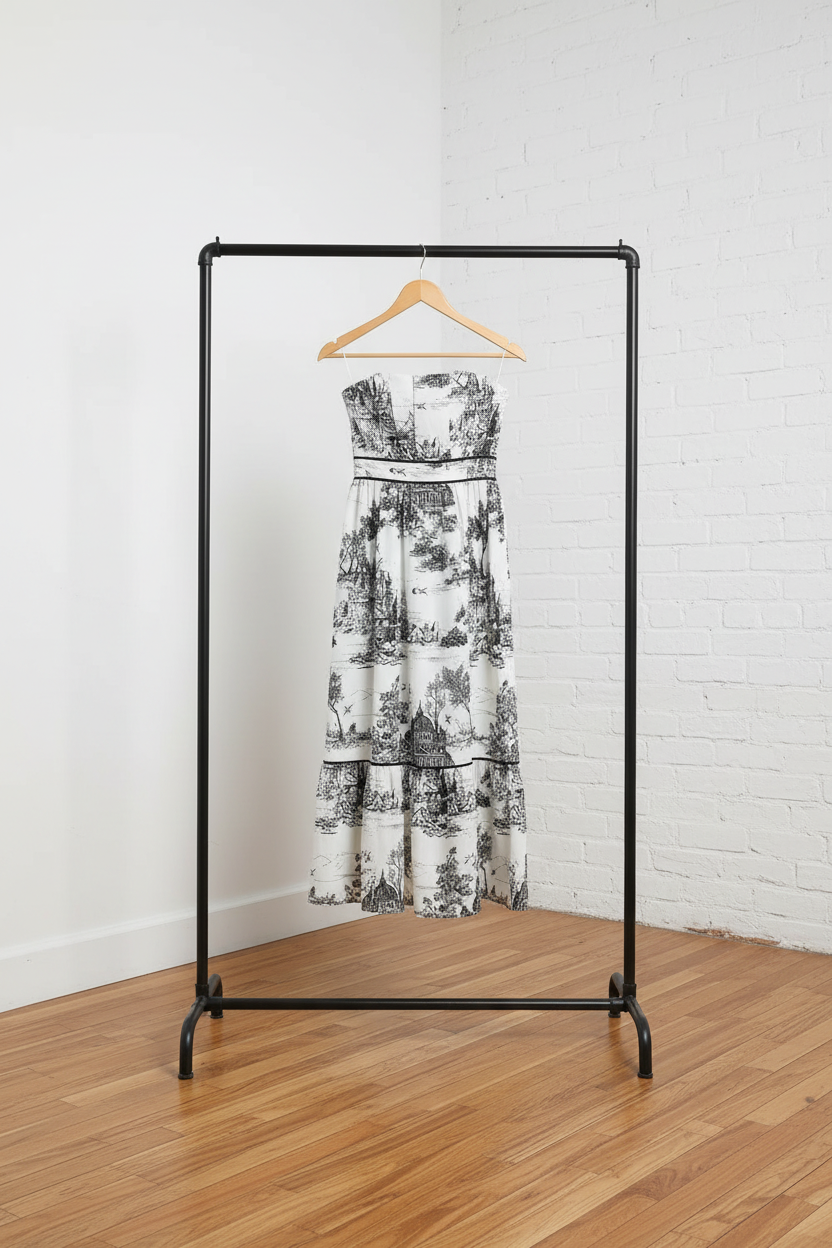 Umgee Printed Tiered Midi